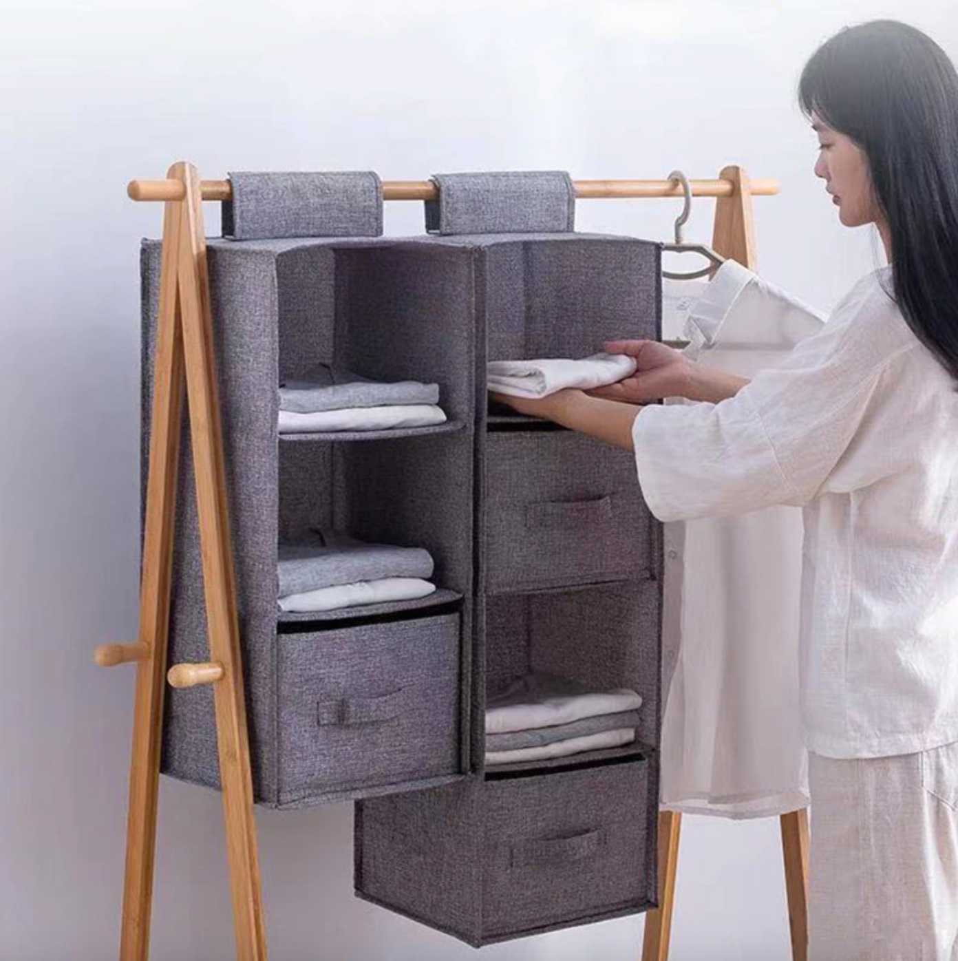 Closet storage organizer - Image 19