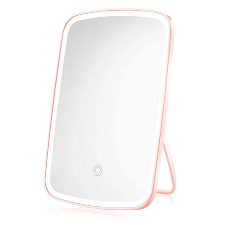 Rechargeable touch screen makeup mirror with LED light - Image 9