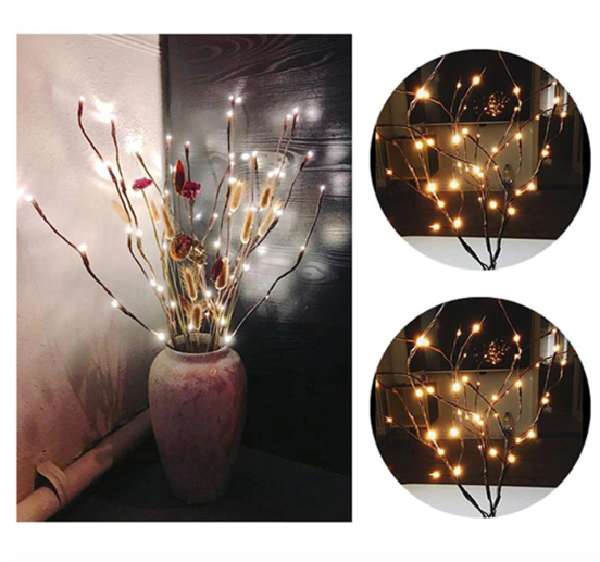 Willow branch with LED lights 2pack - Image 2