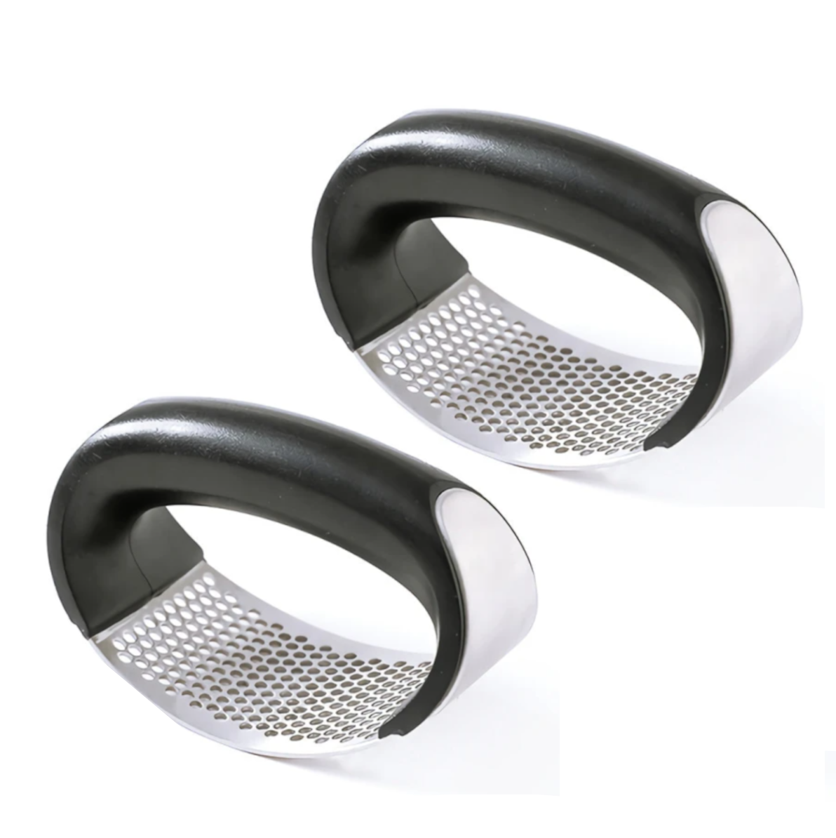 Stainless steel garlic press 2pack - Image 7