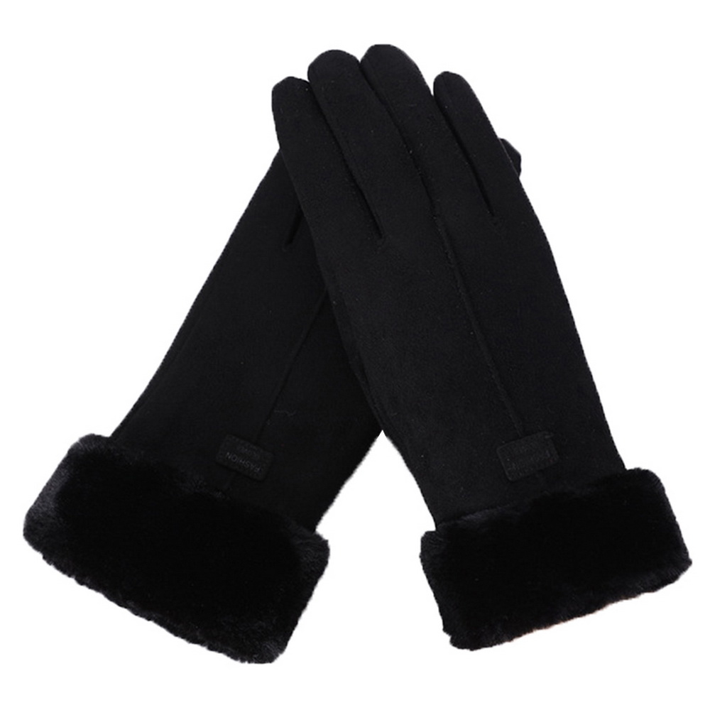 Touch screen faux suede gloves - Image 17