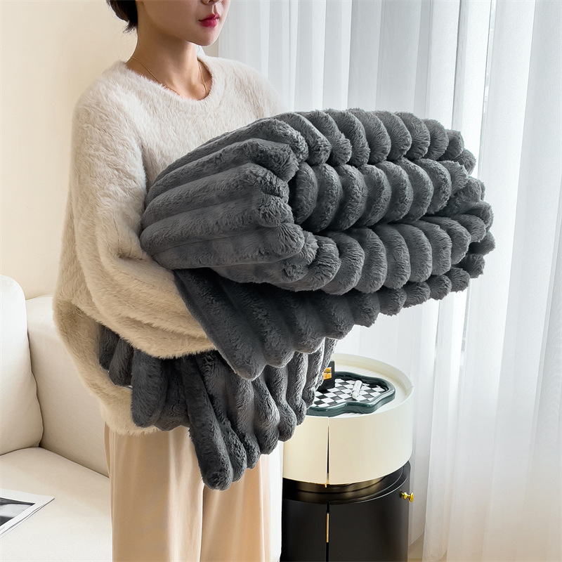 Warm fleecy sofa throw blanket - Image 15