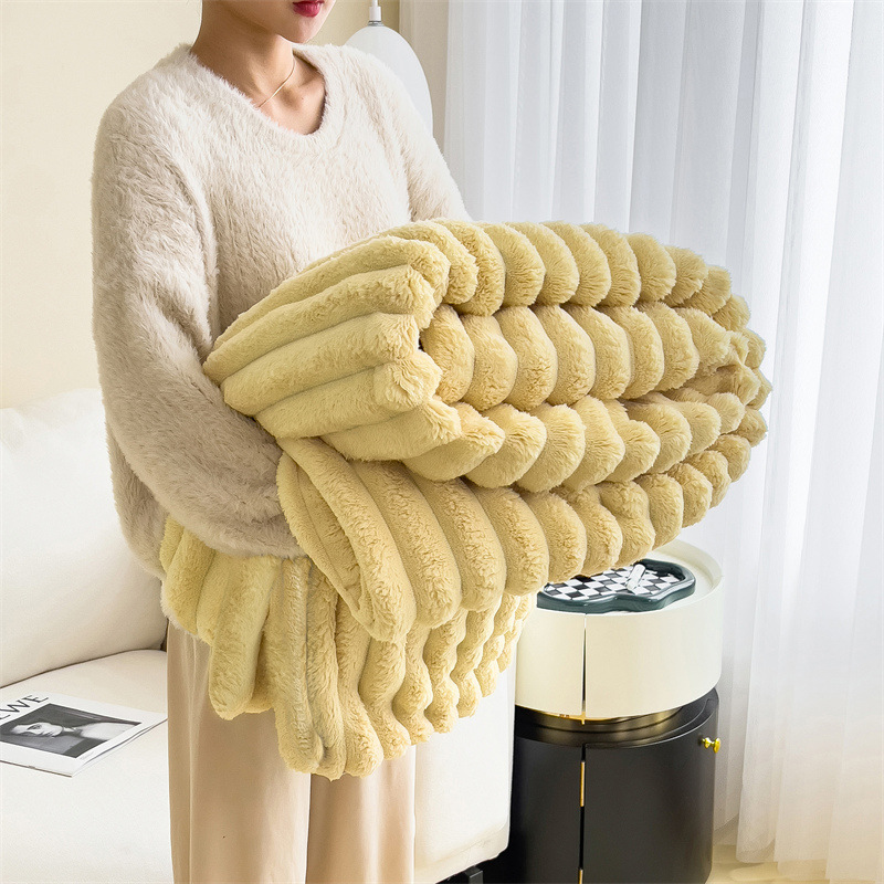 Warm fleecy sofa throw blanket - Image 9
