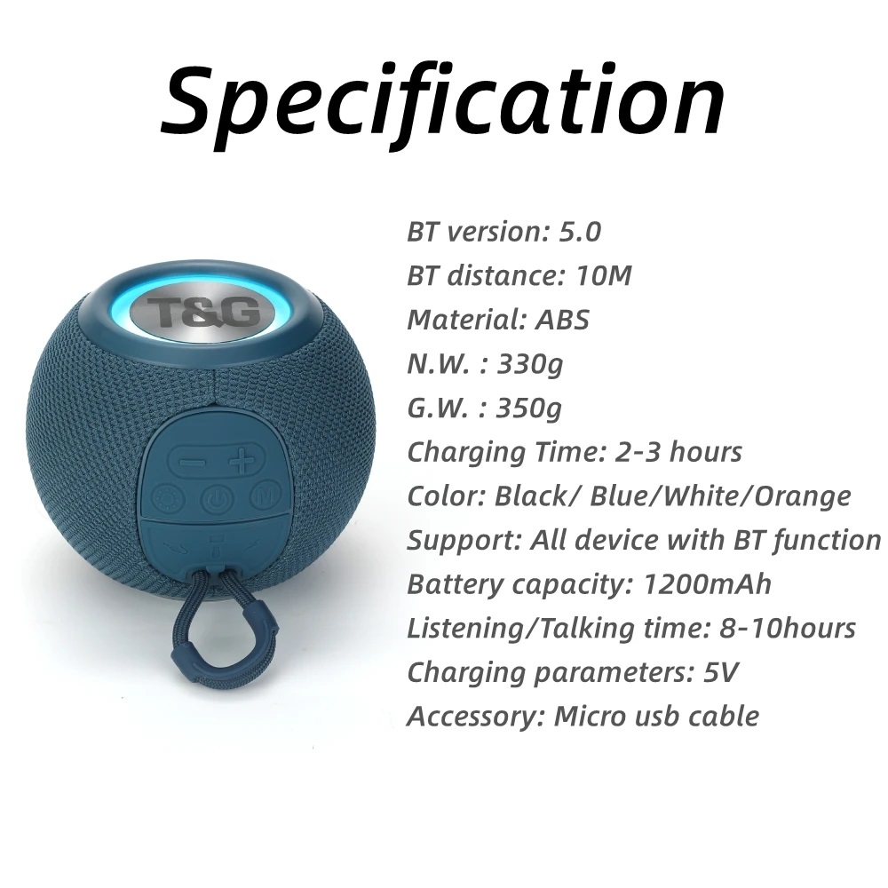 TG337 Bluetooth speaker - Image 14
