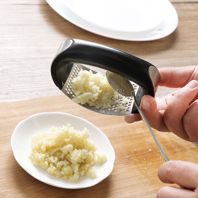 Stainless steel garlic press 2pack - Image 3