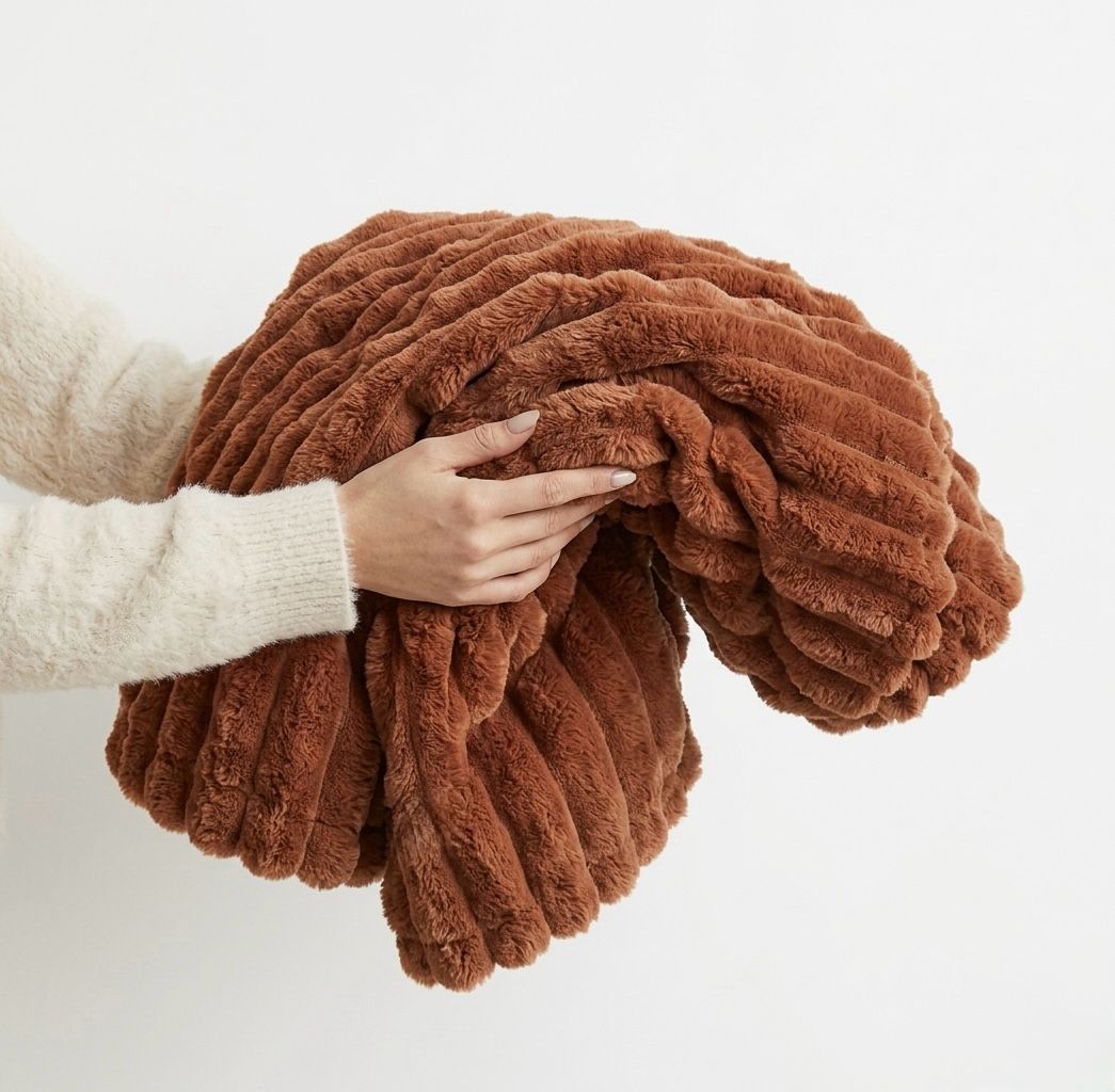 Warm fleecy sofa throw blanket - Image 21