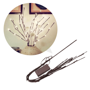Willow branch with LED lights 2pack