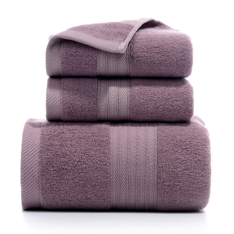Cotton bath towel set - Image 5