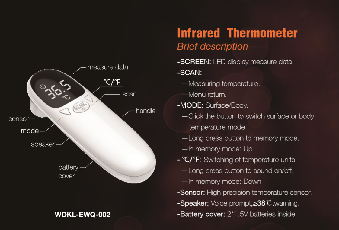 Non-contact infrared digital thermometer - Image 6