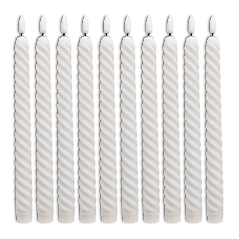Flameless LED taper candle set with remote control - Image 2