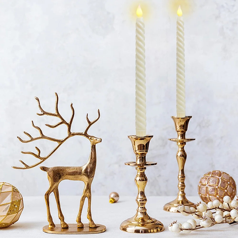 Flameless LED taper candle set with remote control - Image 13