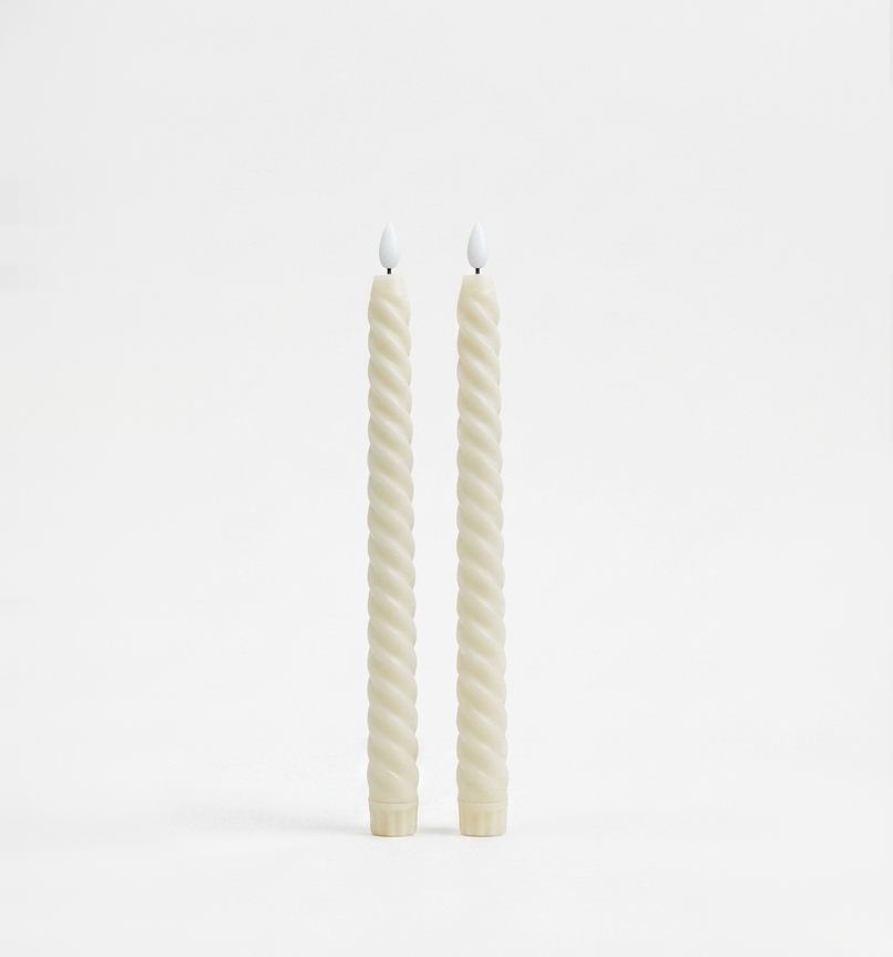 Flameless LED taper candle set with remote control - Image 21