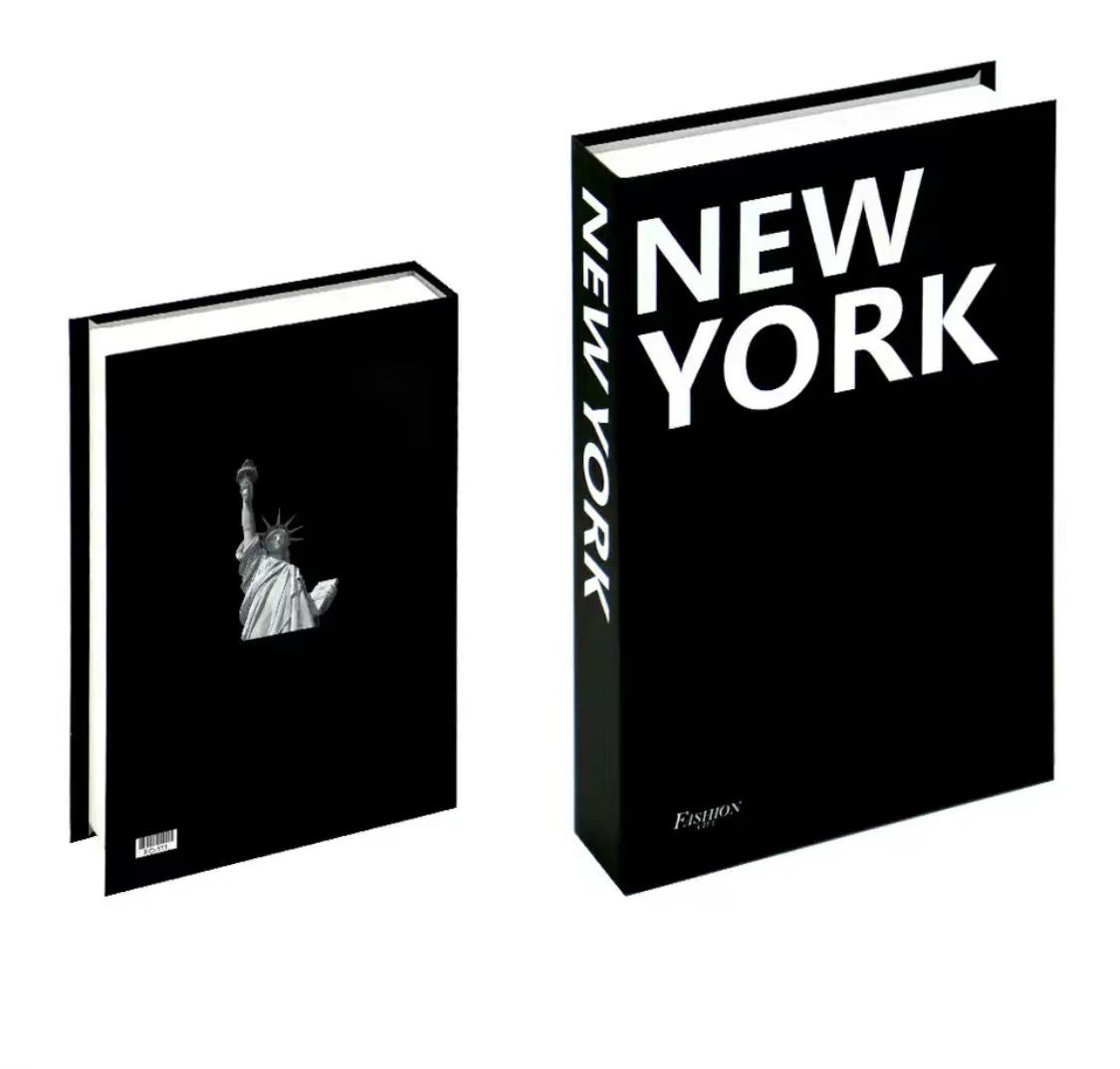 Fake book design decorative storage box - Image 7