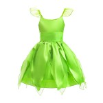 Forest fairy girl's costume dress