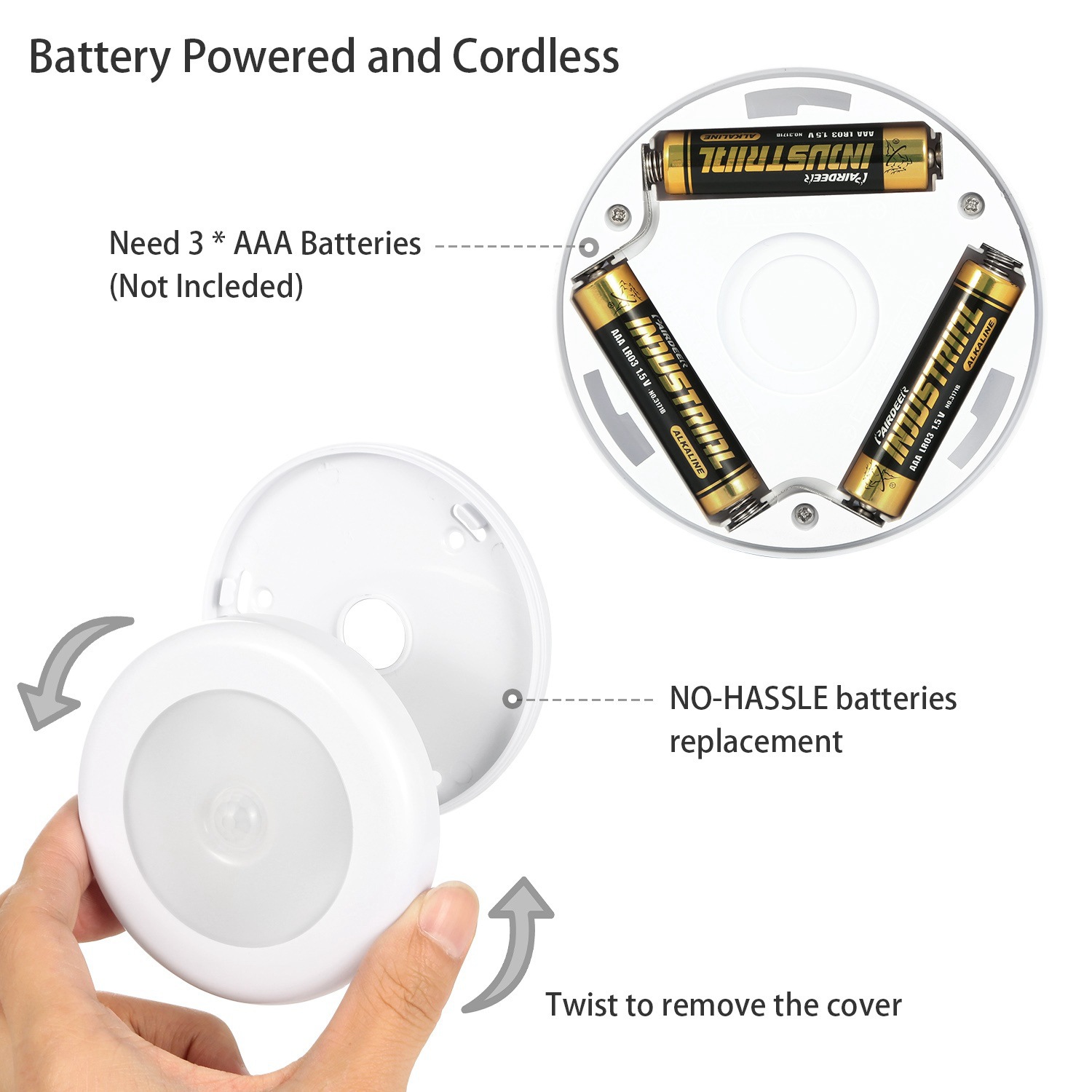 6 LED PIR sensor motion activated wall light - 2pack - Image 14