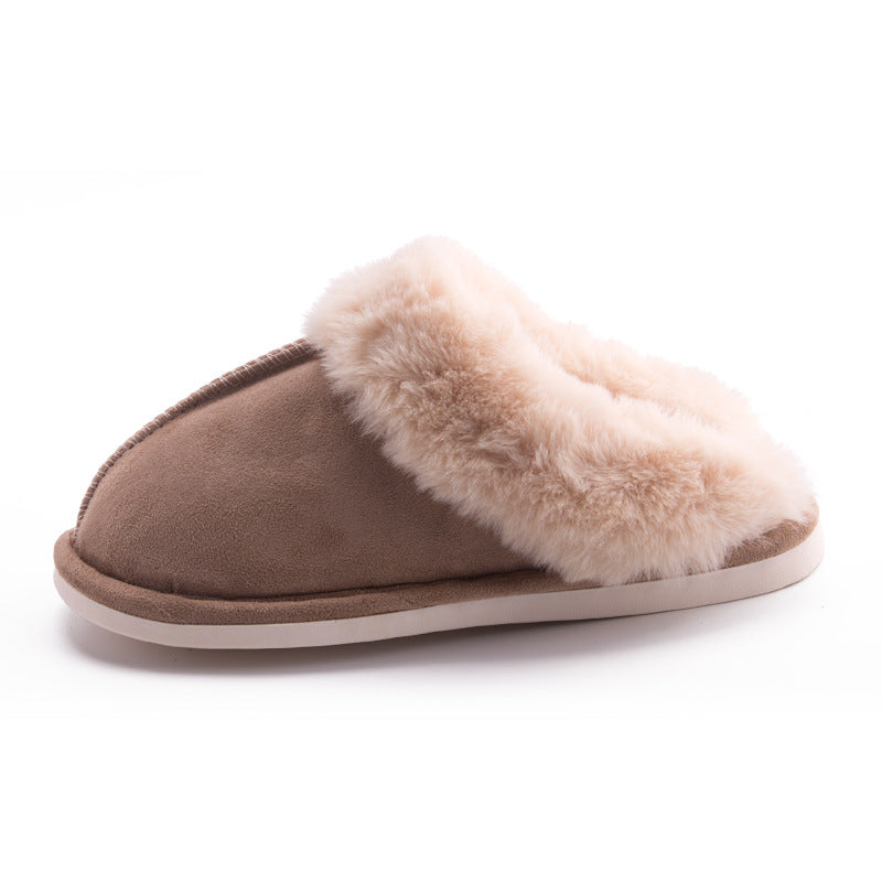 Comfortable warm home slippers - khaki - Image 5