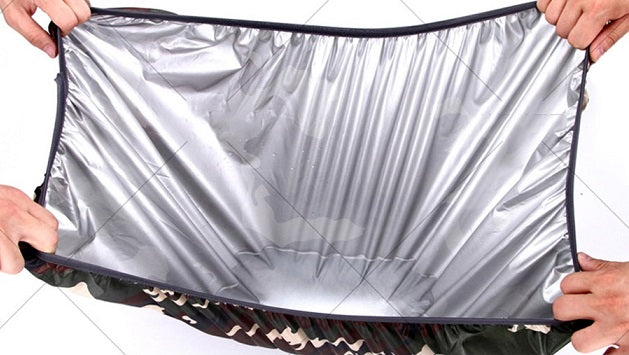 Reflective backpack rain cover - 35L capacity - Image 6