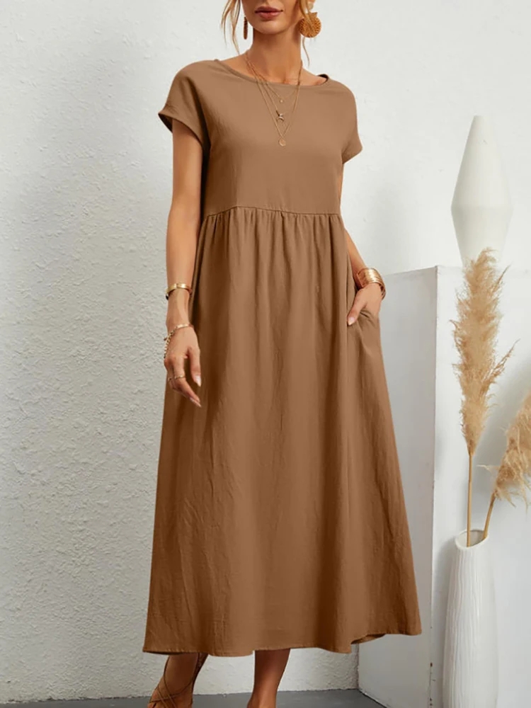 Casual summer midi dress - Image 6