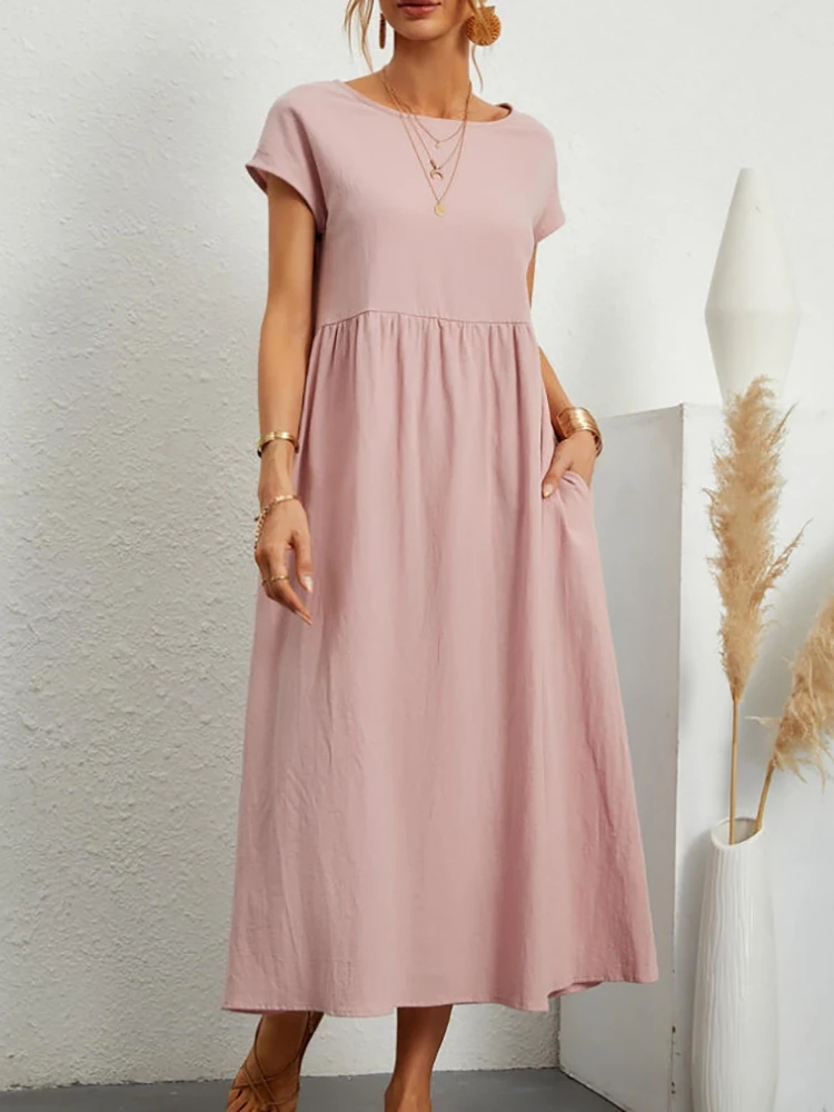 Casual summer midi dress - Image 11