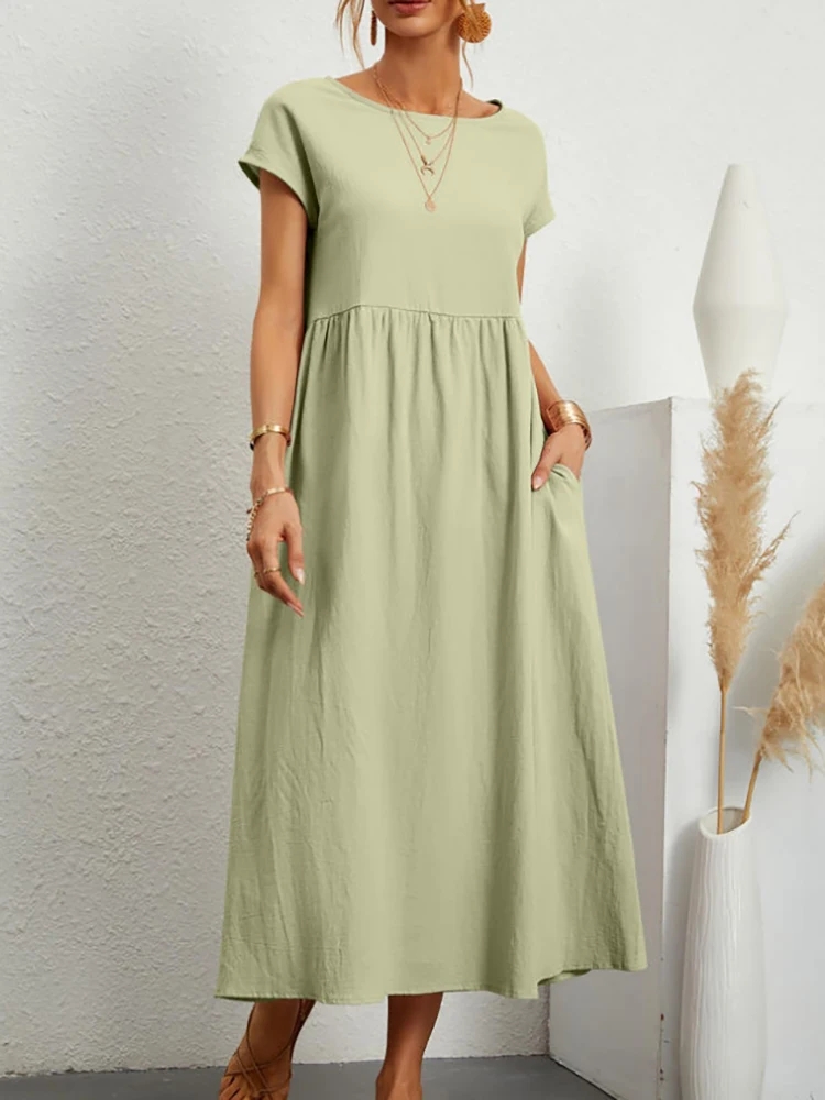 Casual summer midi dress - Image 8