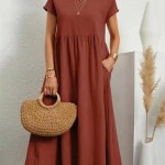 Casual summer midi dress