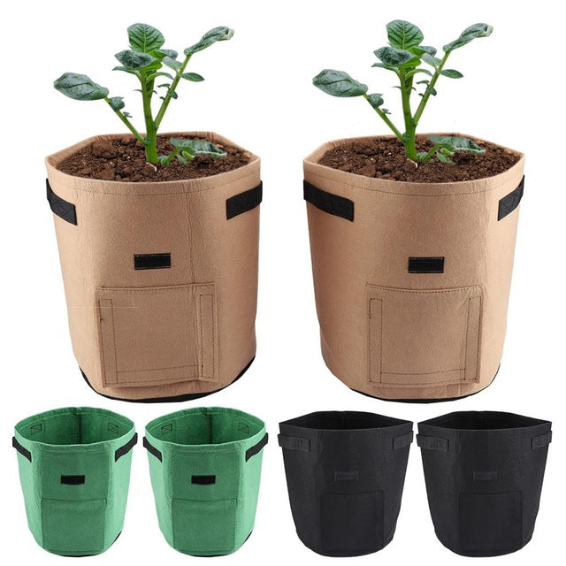 Vegetable planting grow bag with window - Image 2