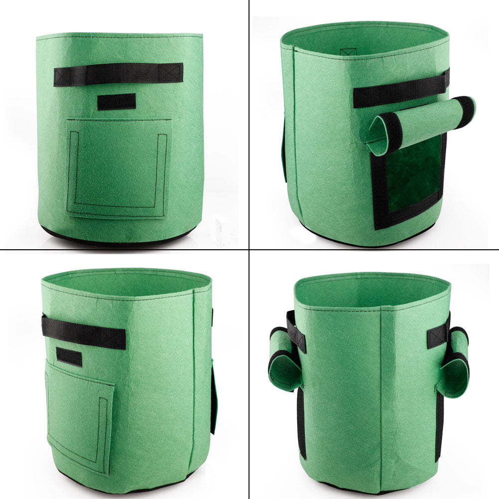 Vegetable planting grow bag with window - Image 3