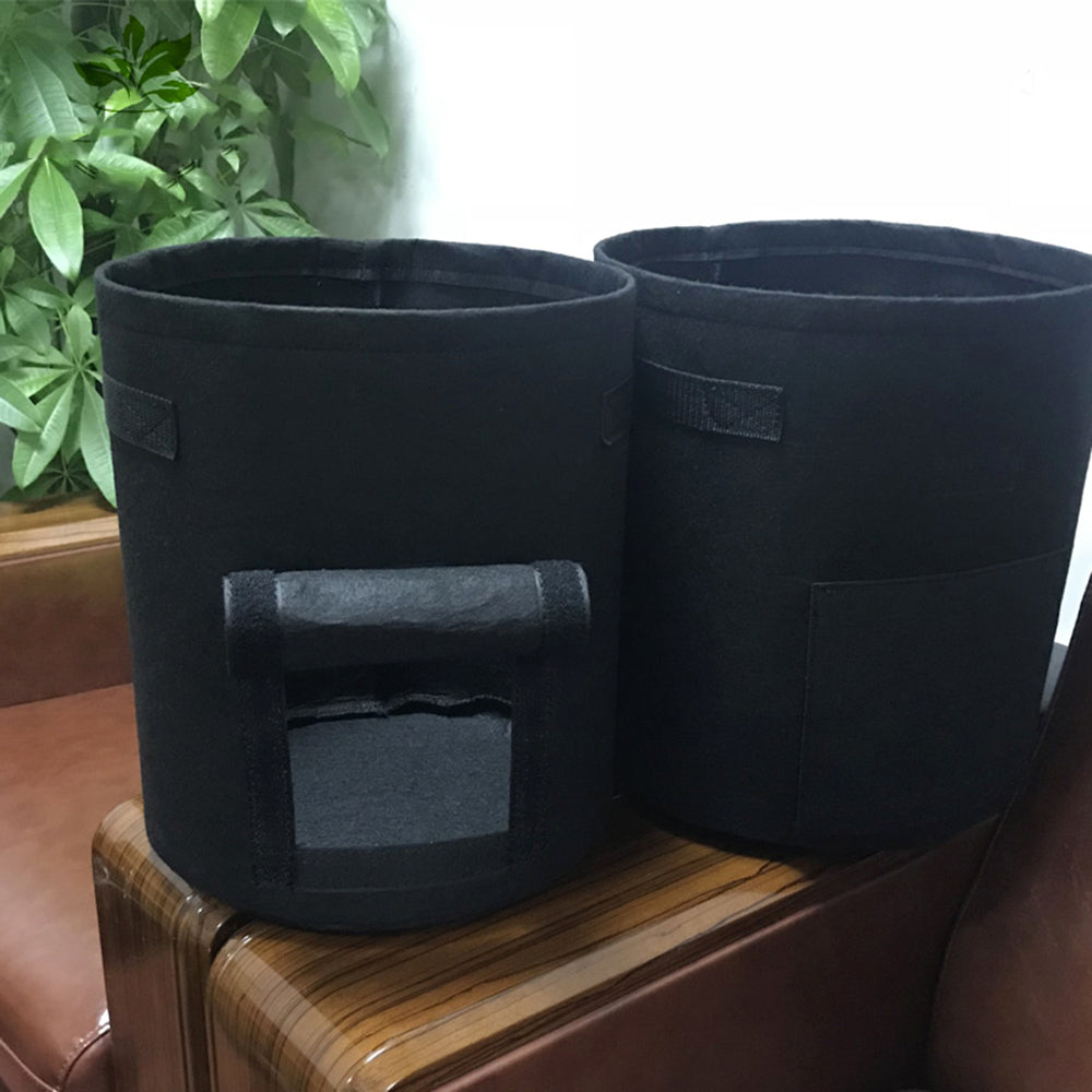 Vegetable planting grow bag with window - Image 15