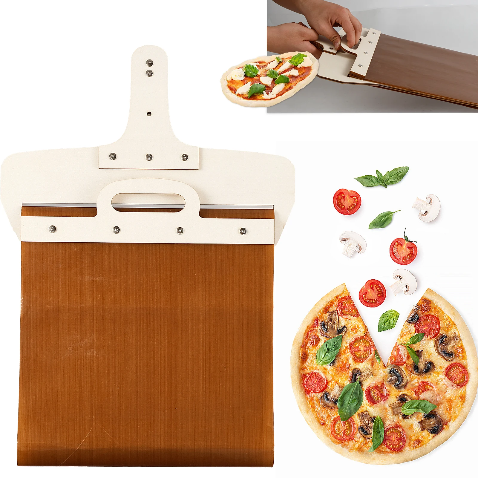 Non-stick pizza sliding board - Image 4
