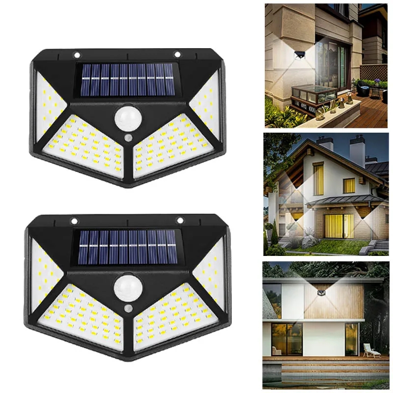 Outdoor LED solar wall light with motion detector - Image 8