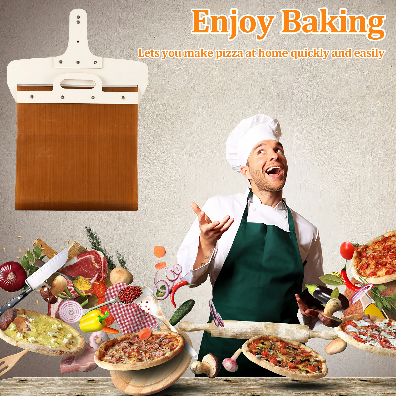 Non-stick pizza sliding board - Image 7