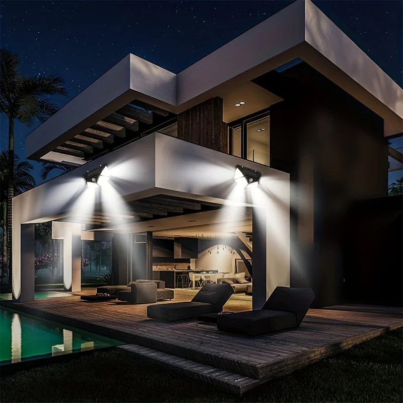 Outdoor LED solar wall light with motion detector - Image 18