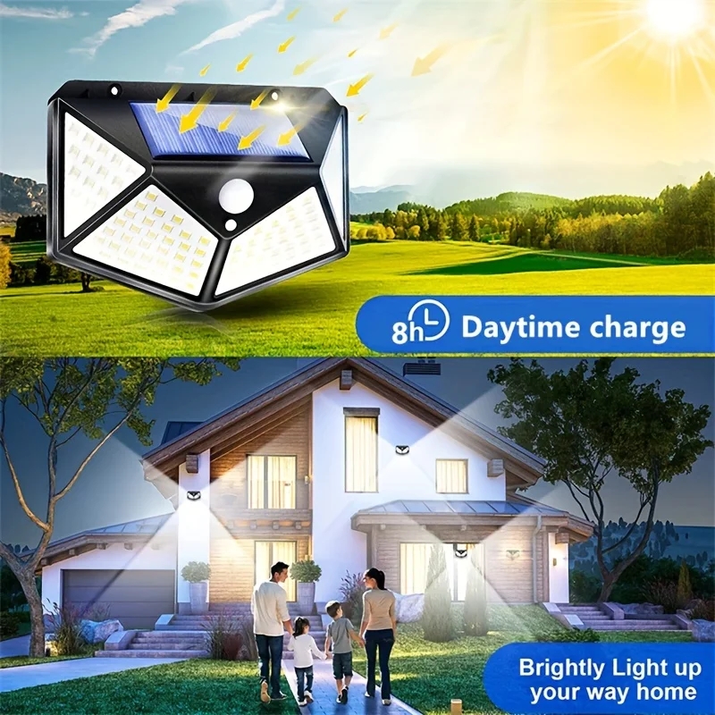 Outdoor LED solar wall light with motion detector - Image 19