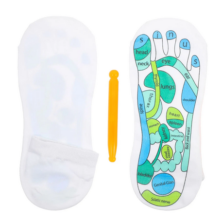 Acupressure points printed women's socks - Image 11