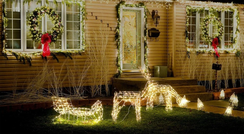 Solar powered LED Christmas string lights - Image 9