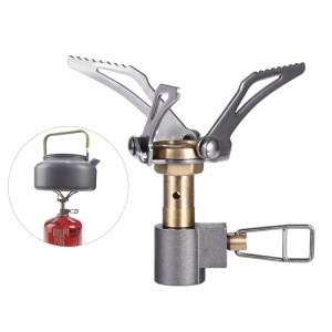 Mini camping gas stove burner