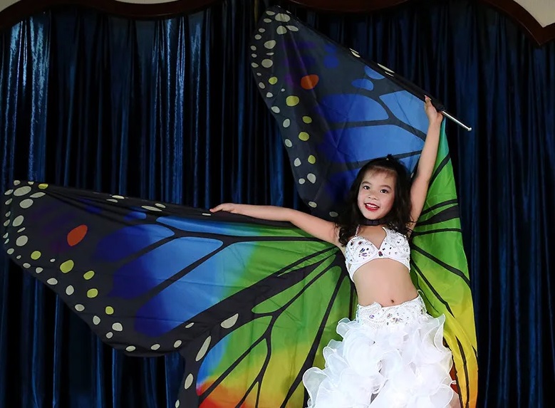 Cosplay butterfly costume with sticks - Image 6