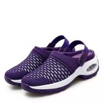 Breathable mesh women's sneaker clogs