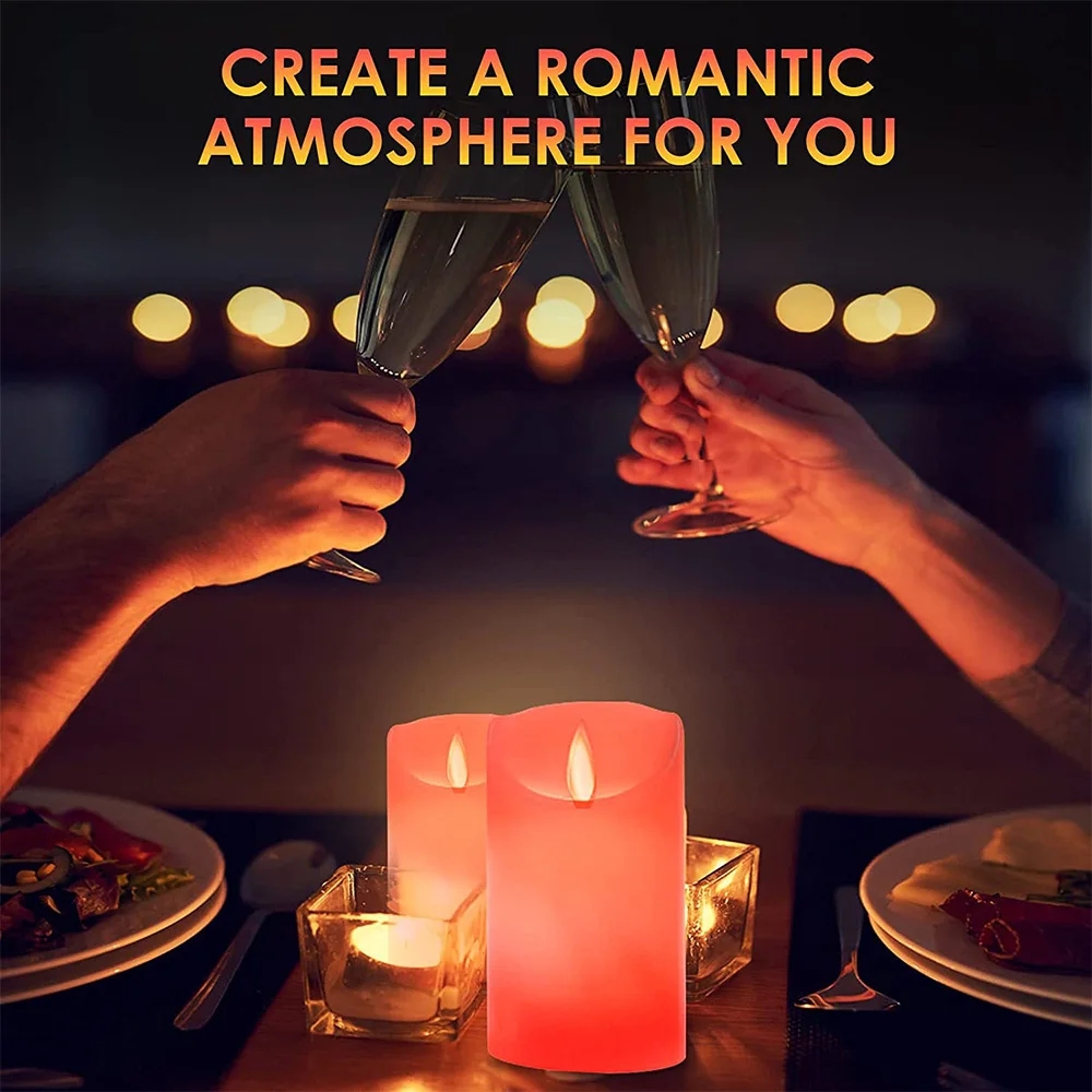RGB color-changing LED candle set with remote control - Image 18