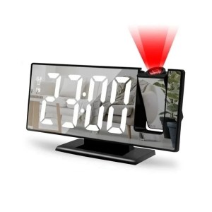 Multi-functional LED projection digital alarm clock