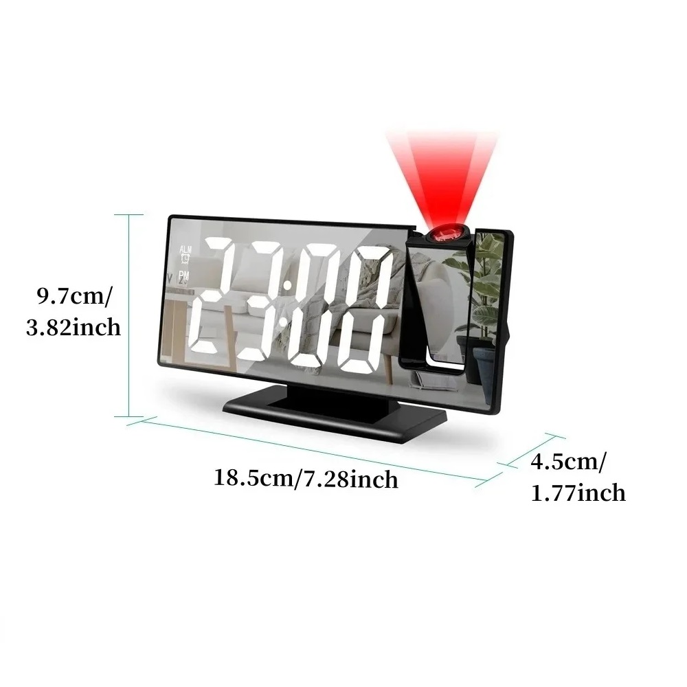 Multi-functional LED projection digital alarm clock - Image 14