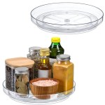 360° rotating kitchen organizer stand