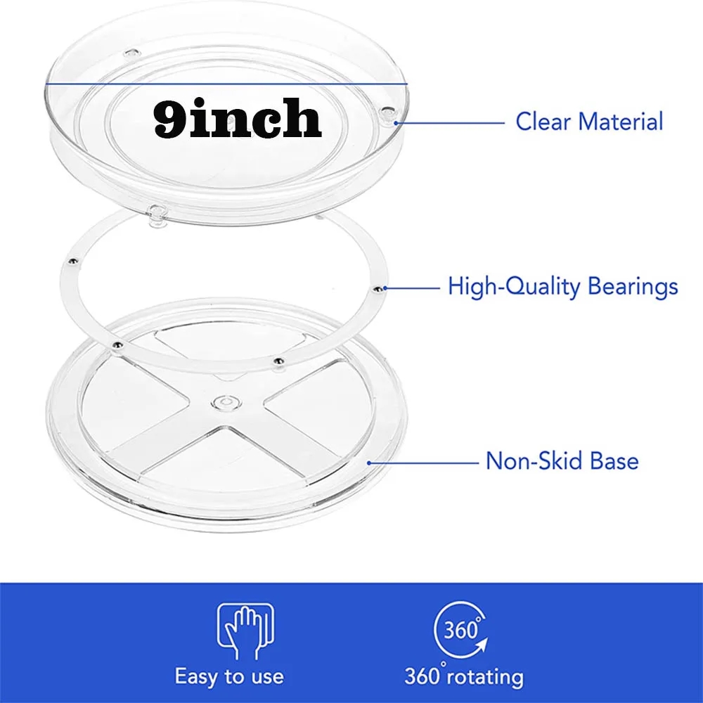 360° rotating kitchen organizer stand - Image 15
