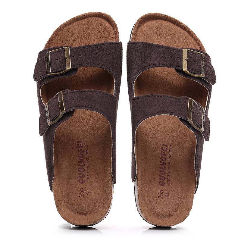 Two strap solid color summer sandals