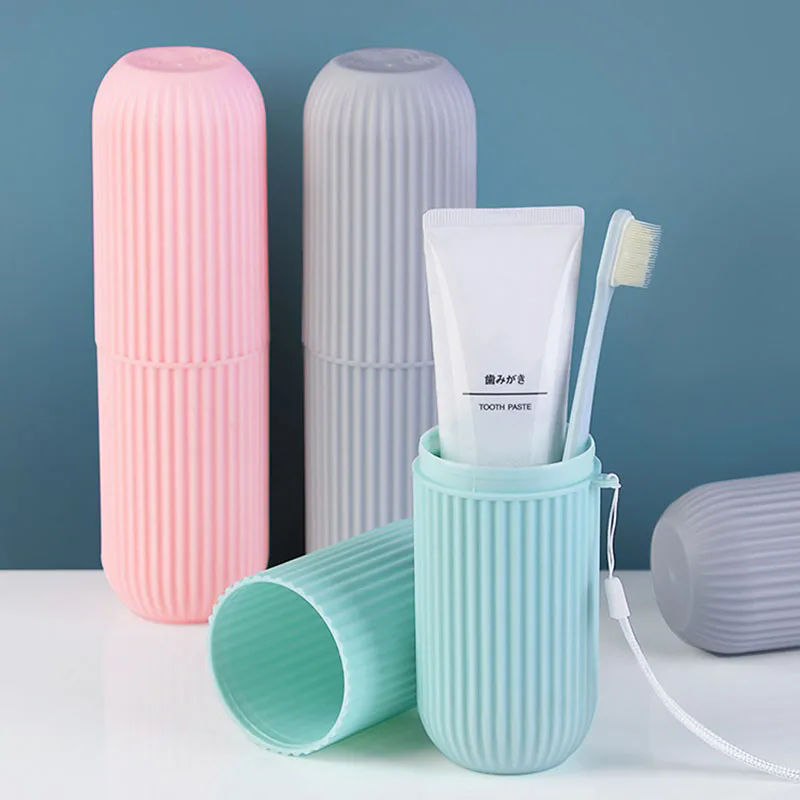 Portable travel toothbrush holder - 2 pack