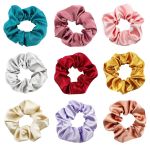 Ponytail scrunchy hair bands - 5pack