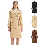 Elegant women's trench coat