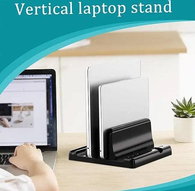Adjustable vertical laptop & tablet stand - Image 6
