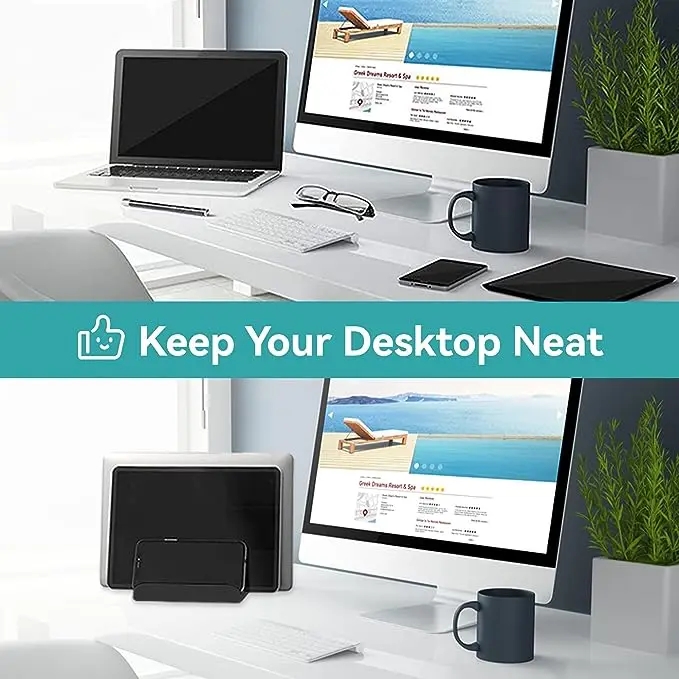 Adjustable vertical laptop & tablet stand - Image 9