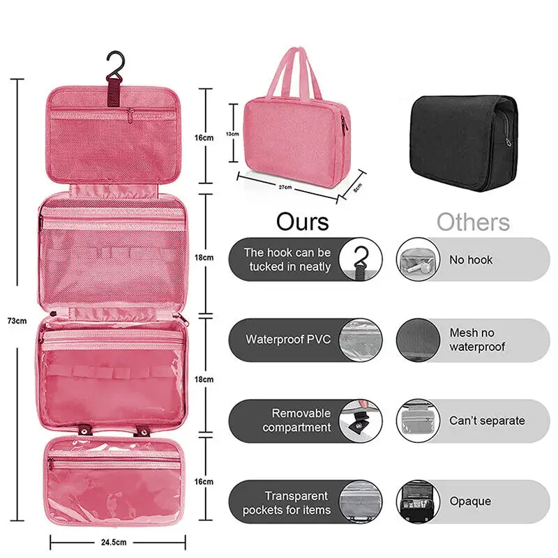 Makeup & toiletry travel bag - Image 12